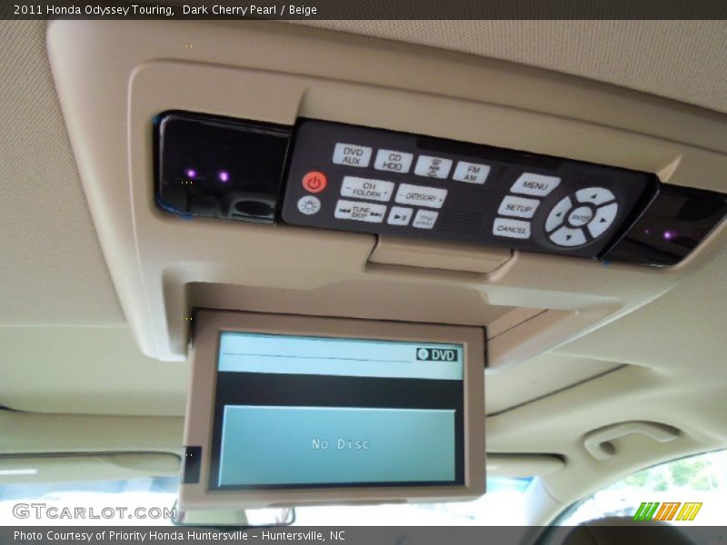 Controls of 2011 Odyssey Touring