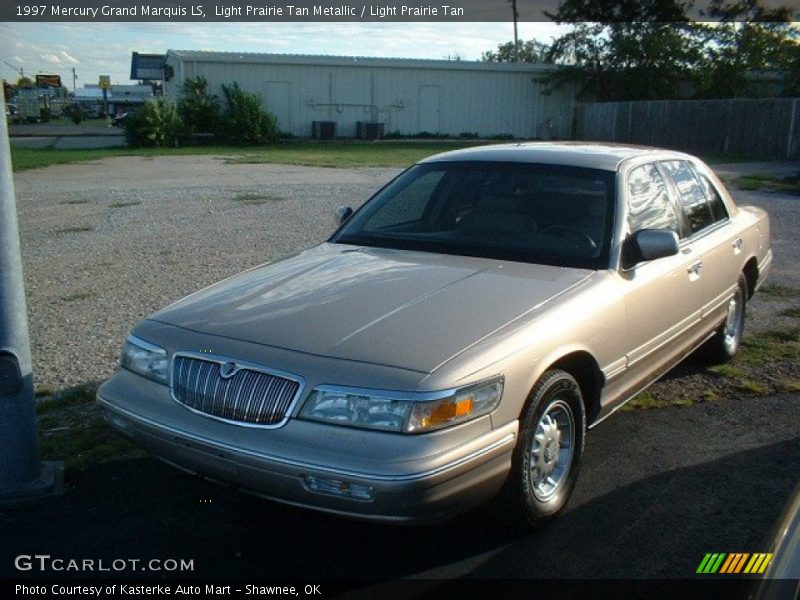 Light Prairie Tan Metallic / Light Prairie Tan 1997 Mercury Grand Marquis LS