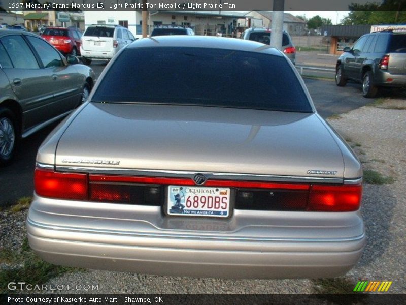 Light Prairie Tan Metallic / Light Prairie Tan 1997 Mercury Grand Marquis LS