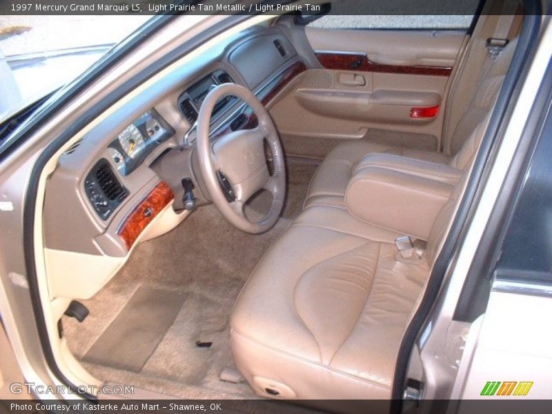 Light Prairie Tan Metallic / Light Prairie Tan 1997 Mercury Grand Marquis LS
