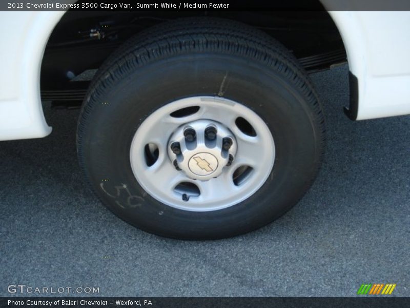 Summit White / Medium Pewter 2013 Chevrolet Express 3500 Cargo Van