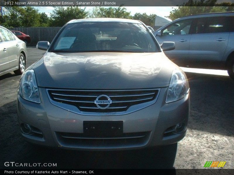 Saharan Stone / Blonde 2012 Nissan Altima 2.5 S Special Edition