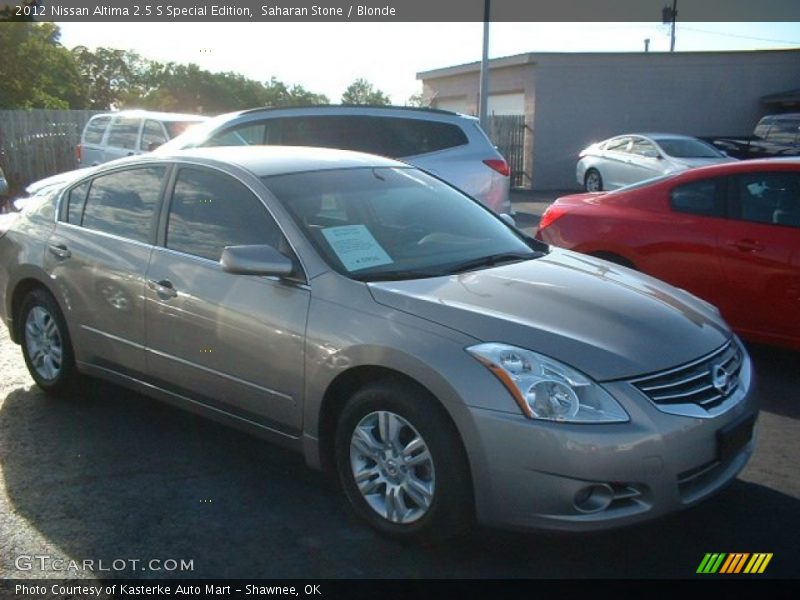 Saharan Stone / Blonde 2012 Nissan Altima 2.5 S Special Edition