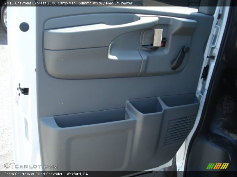 Summit White / Medium Pewter 2013 Chevrolet Express 3500 Cargo Van