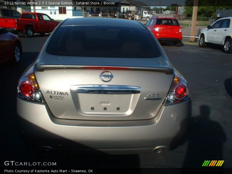 Saharan Stone / Blonde 2012 Nissan Altima 2.5 S Special Edition