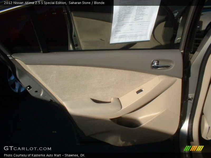 Saharan Stone / Blonde 2012 Nissan Altima 2.5 S Special Edition