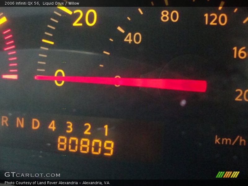 Liquid Onyx / Willow 2006 Infiniti QX 56