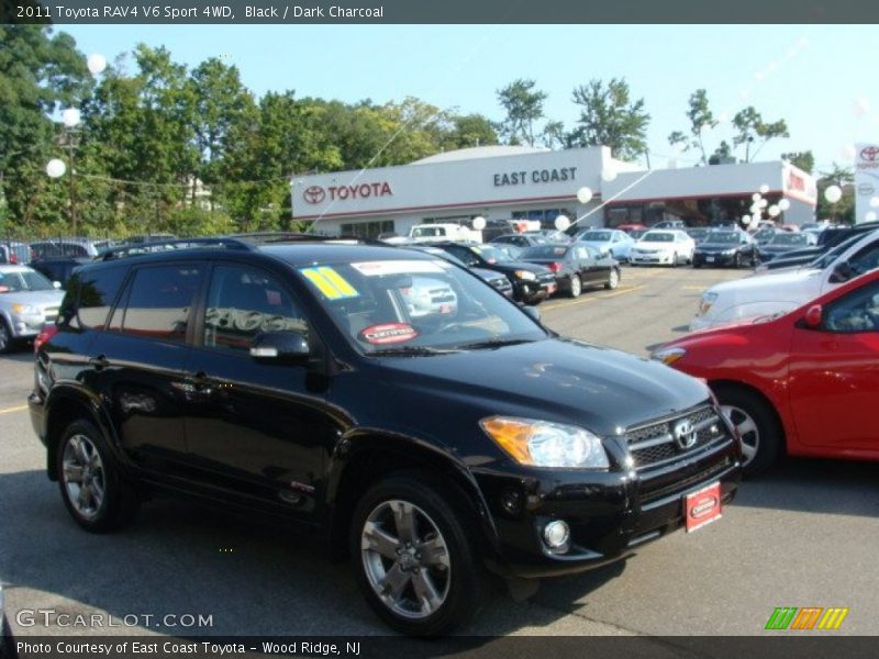 Black / Dark Charcoal 2011 Toyota RAV4 V6 Sport 4WD