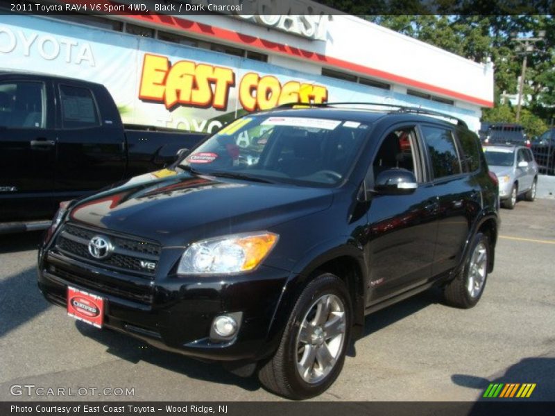 Black / Dark Charcoal 2011 Toyota RAV4 V6 Sport 4WD