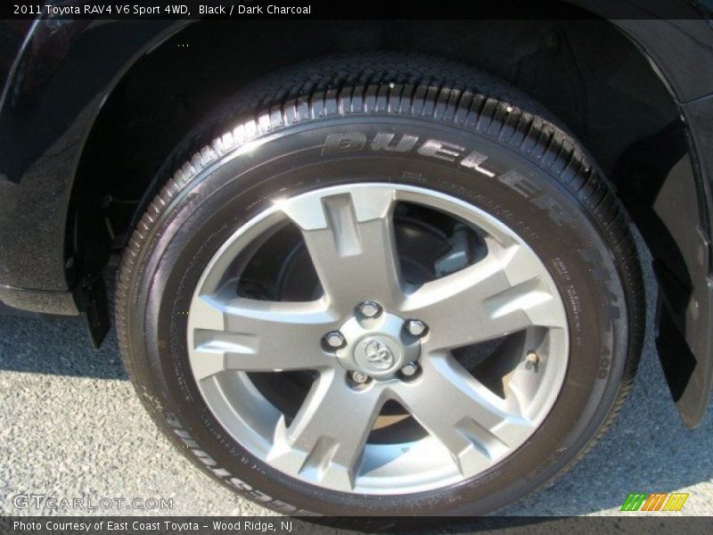 Black / Dark Charcoal 2011 Toyota RAV4 V6 Sport 4WD