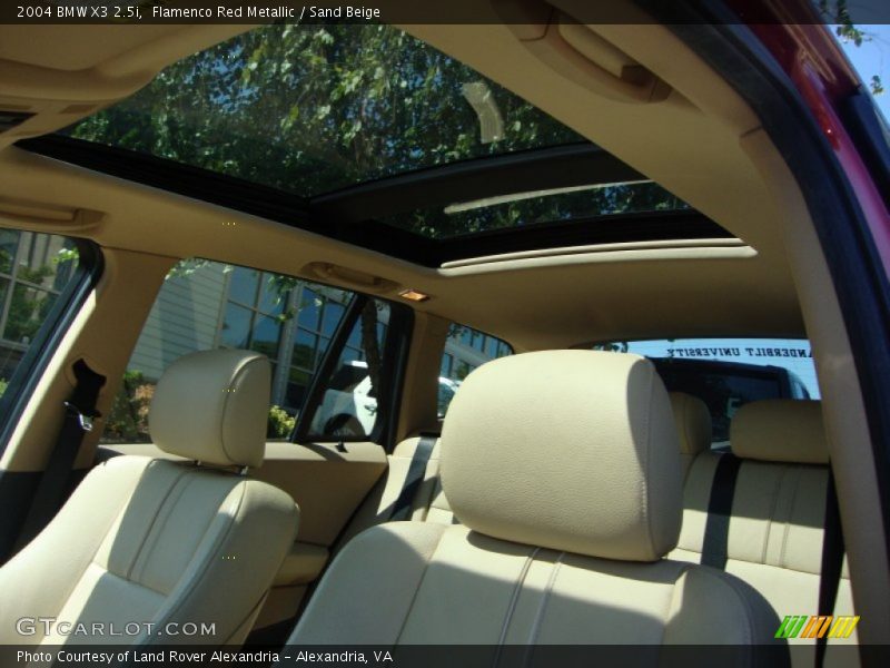 Sunroof of 2004 X3 2.5i