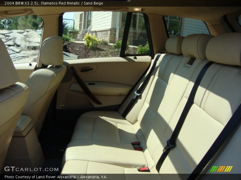 Rear Seat of 2004 X3 2.5i