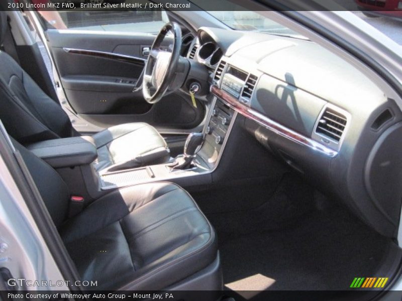 Brilliant Silver Metallic / Dark Charcoal 2010 Lincoln MKZ FWD