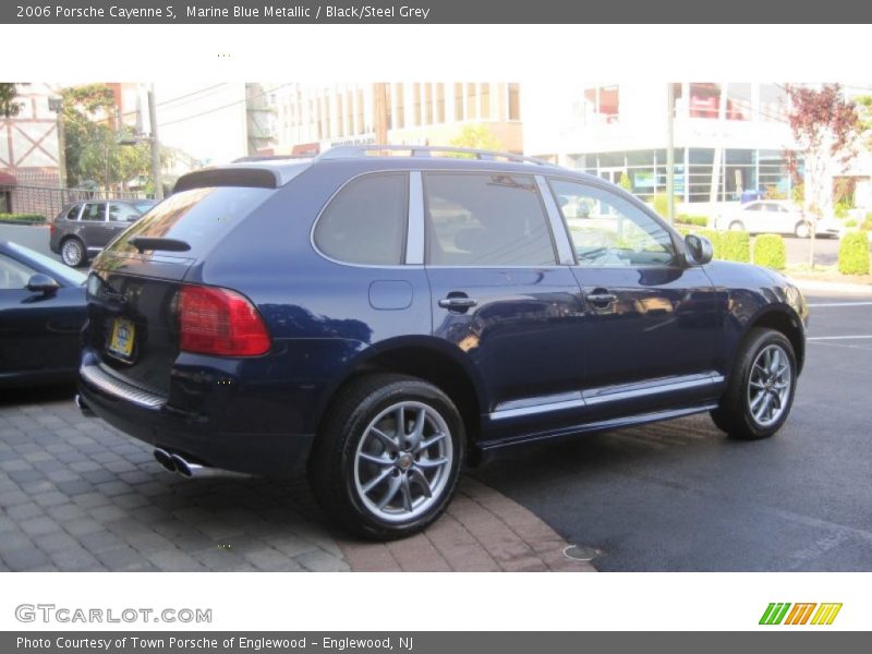 Marine Blue Metallic / Black/Steel Grey 2006 Porsche Cayenne S