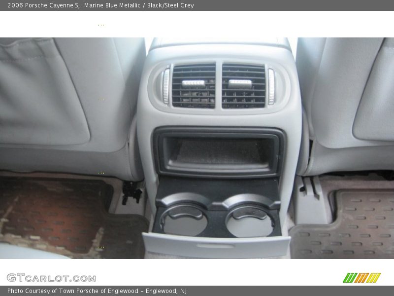 Marine Blue Metallic / Black/Steel Grey 2006 Porsche Cayenne S