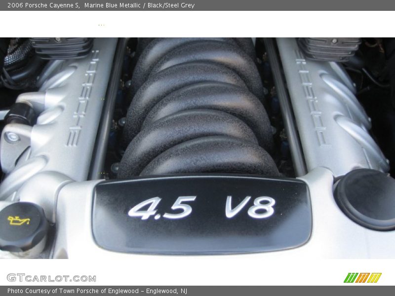 Marine Blue Metallic / Black/Steel Grey 2006 Porsche Cayenne S