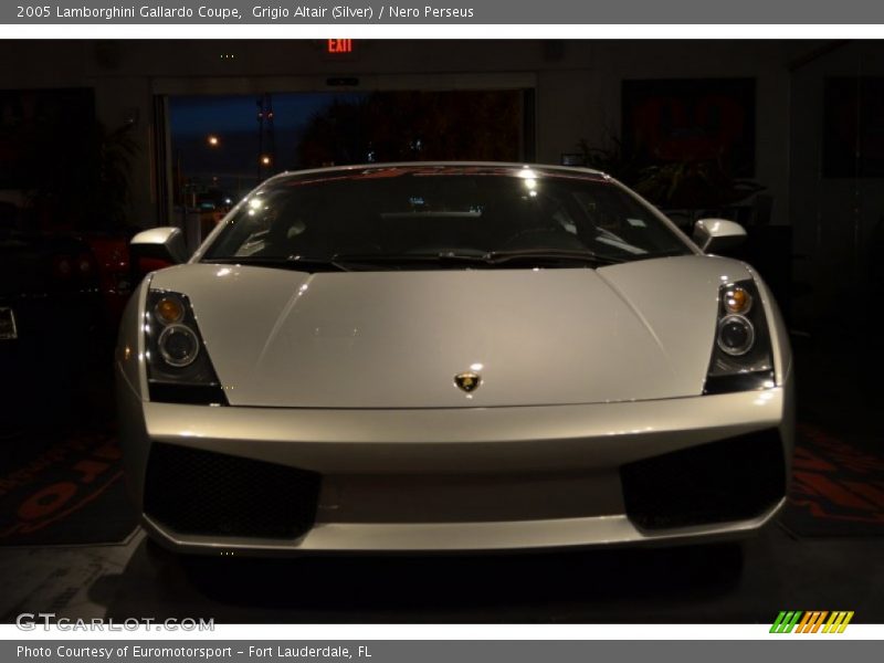 Grigio Altair (Silver) / Nero Perseus 2005 Lamborghini Gallardo Coupe