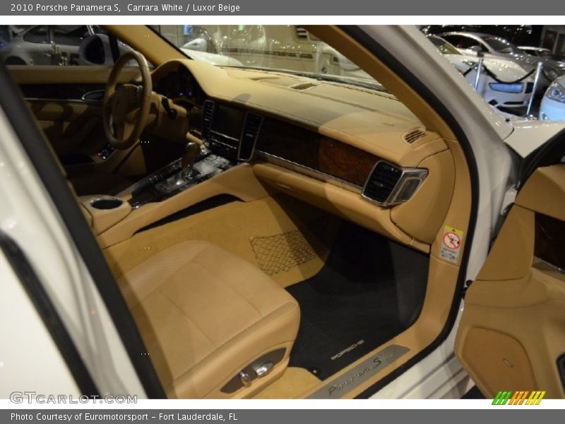 Carrara White / Luxor Beige 2010 Porsche Panamera S