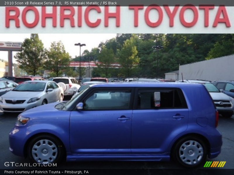 RS Murasaki Metallic / RS Black 2010 Scion xB Release Series 7.0