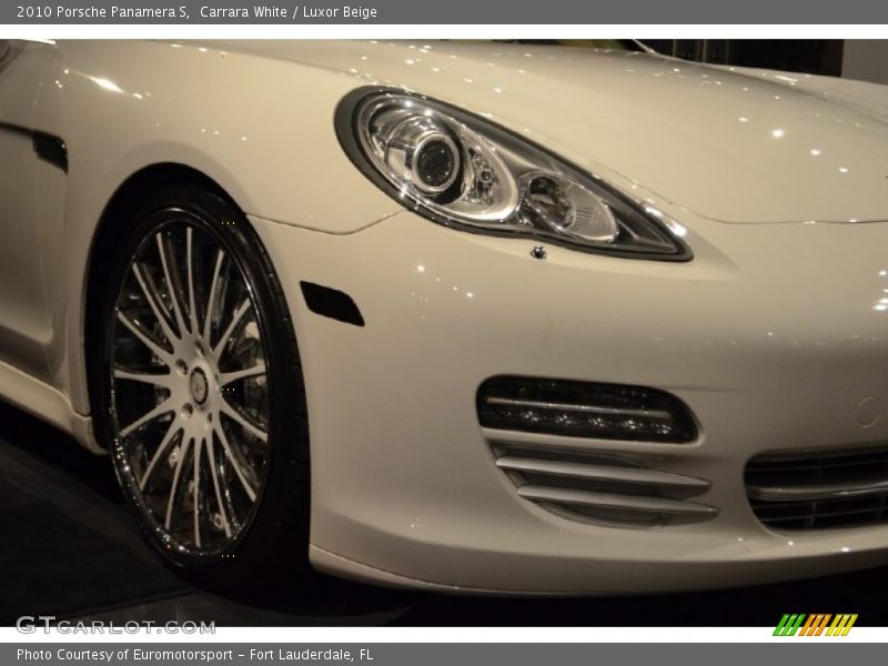 Carrara White / Luxor Beige 2010 Porsche Panamera S