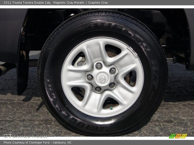 Magnetic Gray Metallic / Graphite Gray 2011 Toyota Tundra Double Cab