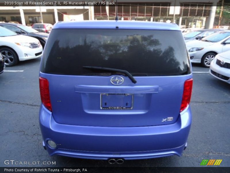 RS Murasaki Metallic / RS Black 2010 Scion xB Release Series 7.0
