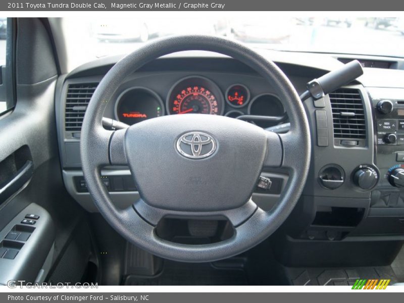 Magnetic Gray Metallic / Graphite Gray 2011 Toyota Tundra Double Cab