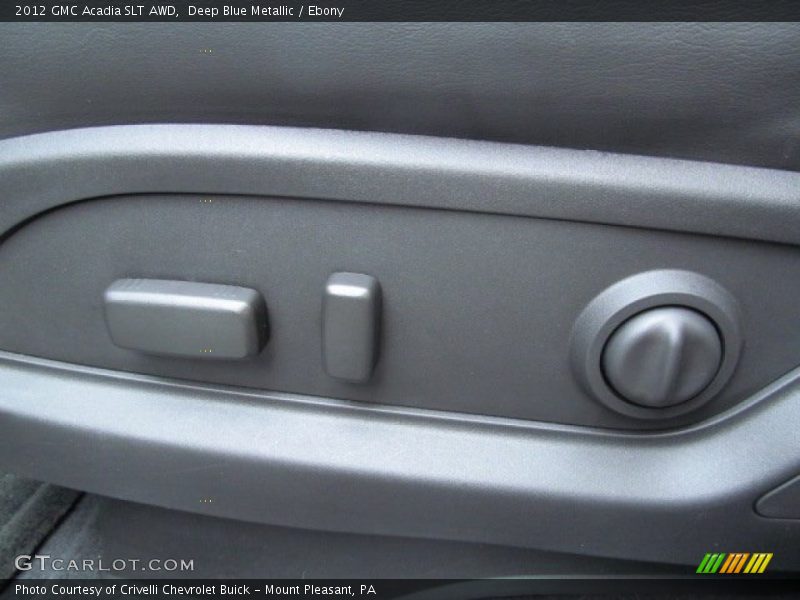 Deep Blue Metallic / Ebony 2012 GMC Acadia SLT AWD