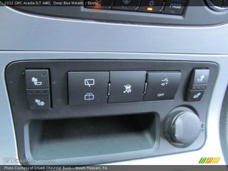 Deep Blue Metallic / Ebony 2012 GMC Acadia SLT AWD