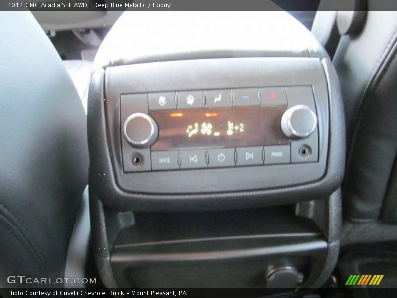 Deep Blue Metallic / Ebony 2012 GMC Acadia SLT AWD
