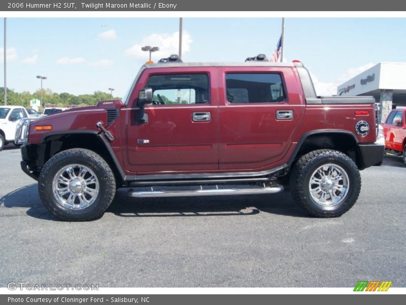  2006 H2 SUT Twilight Maroon Metallic