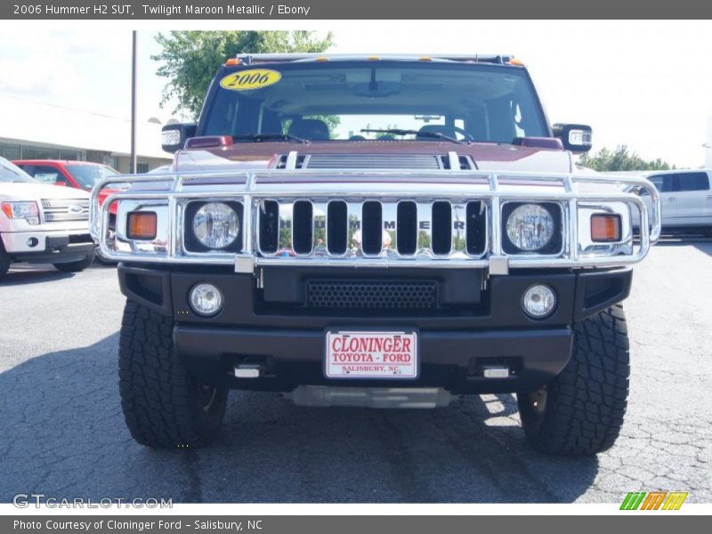 Twilight Maroon Metallic / Ebony 2006 Hummer H2 SUT