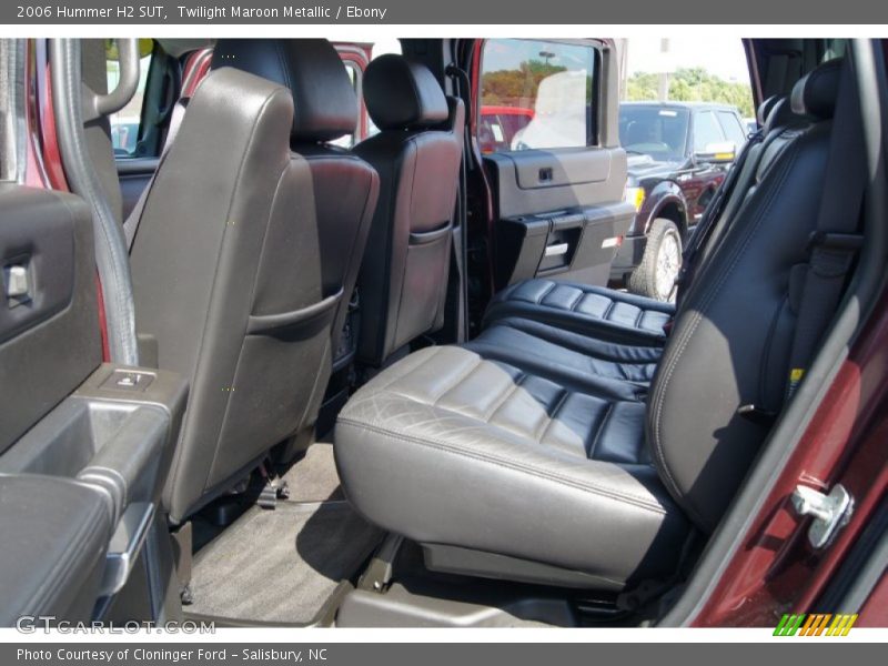 Twilight Maroon Metallic / Ebony 2006 Hummer H2 SUT