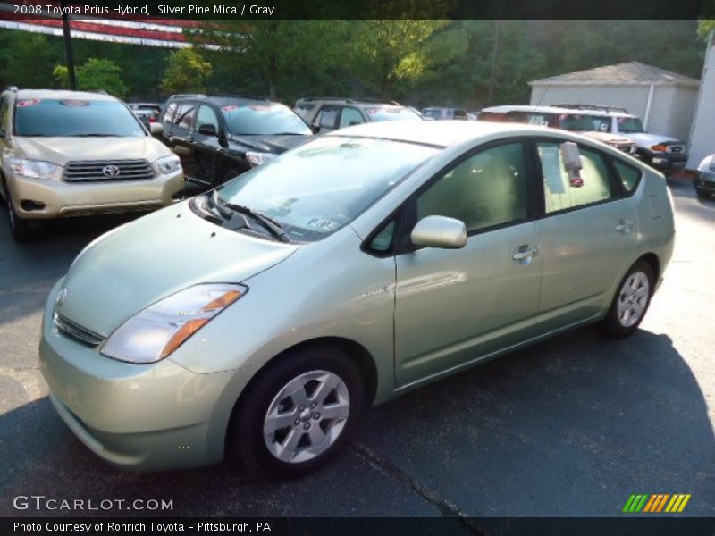 Silver Pine Mica / Gray 2008 Toyota Prius Hybrid