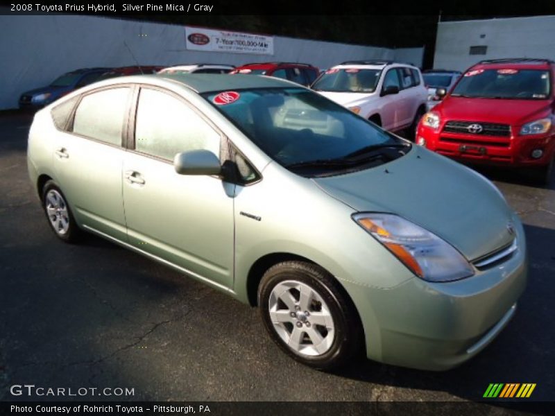 Silver Pine Mica / Gray 2008 Toyota Prius Hybrid