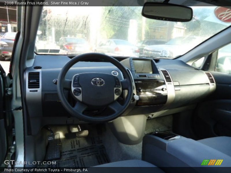 Silver Pine Mica / Gray 2008 Toyota Prius Hybrid
