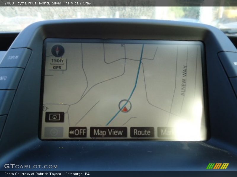 Silver Pine Mica / Gray 2008 Toyota Prius Hybrid