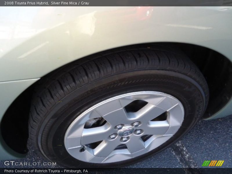 Silver Pine Mica / Gray 2008 Toyota Prius Hybrid
