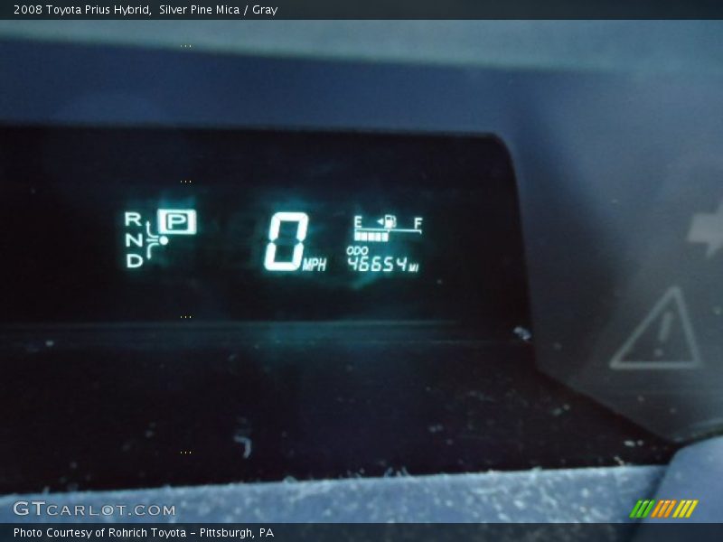 Silver Pine Mica / Gray 2008 Toyota Prius Hybrid