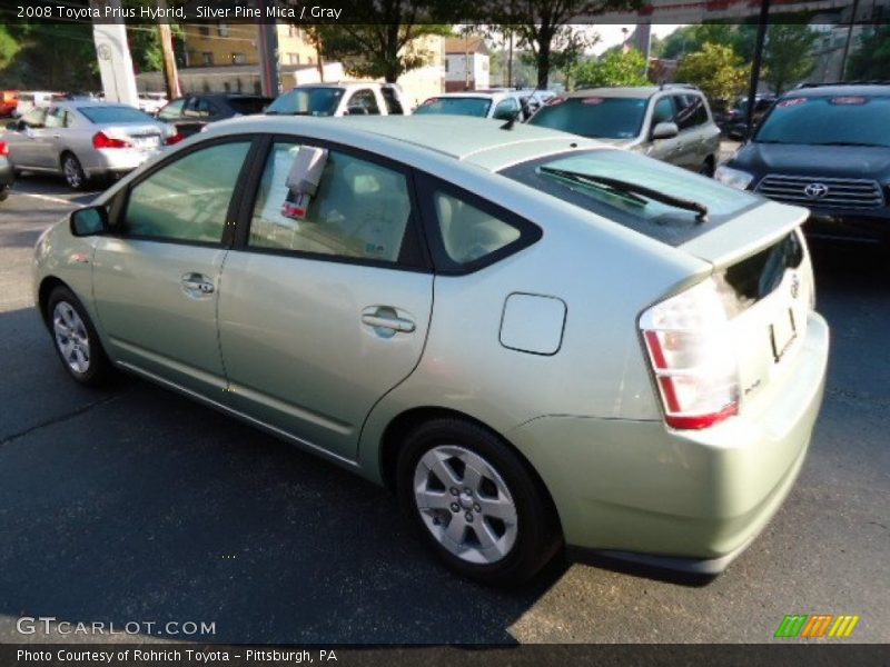 Silver Pine Mica / Gray 2008 Toyota Prius Hybrid