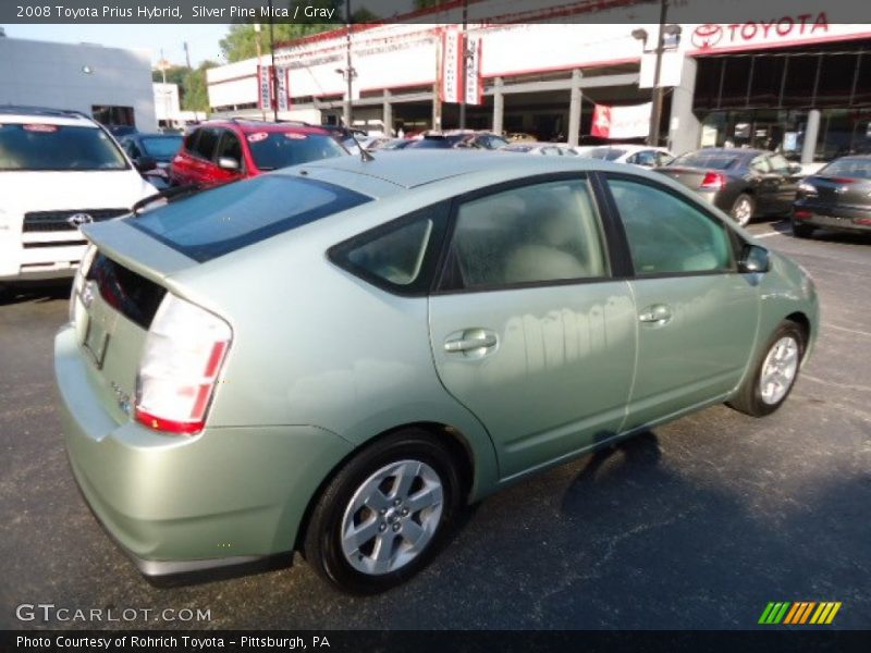 Silver Pine Mica / Gray 2008 Toyota Prius Hybrid