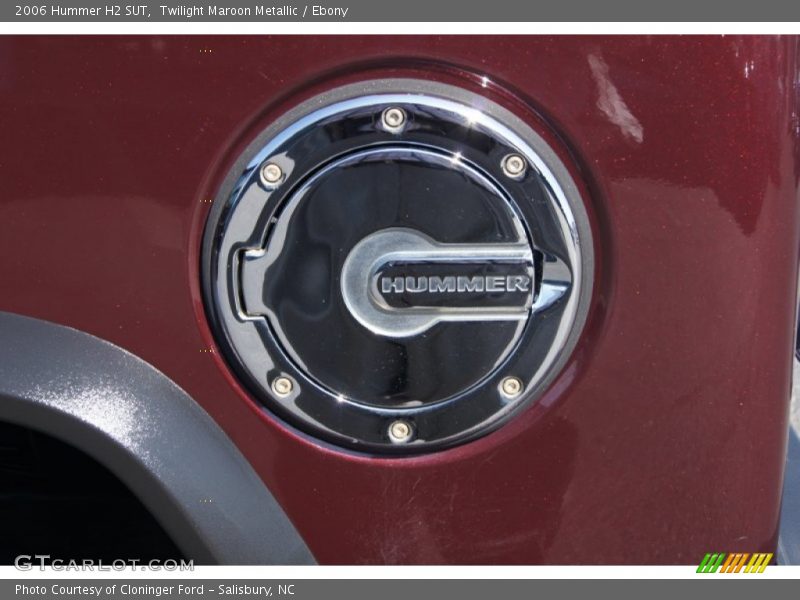 Twilight Maroon Metallic / Ebony 2006 Hummer H2 SUT