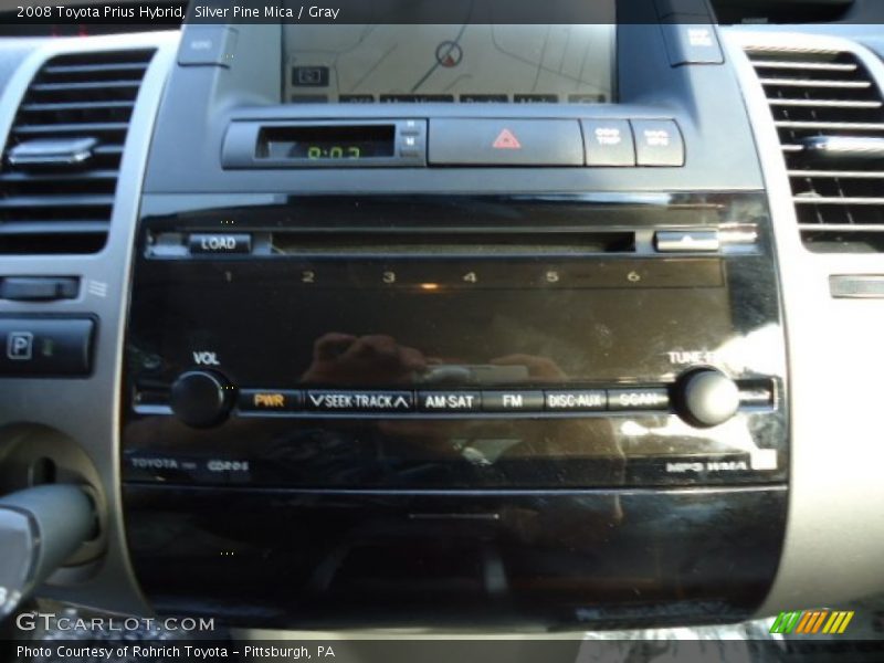 Silver Pine Mica / Gray 2008 Toyota Prius Hybrid