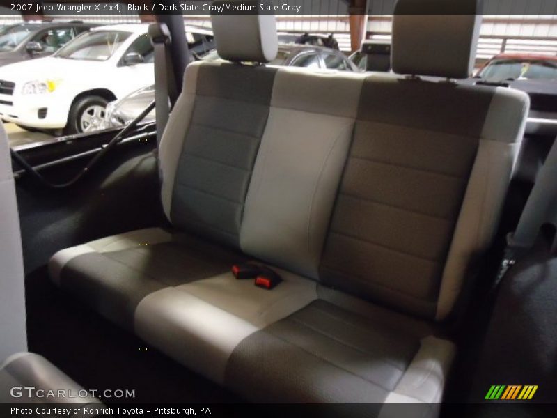 Black / Dark Slate Gray/Medium Slate Gray 2007 Jeep Wrangler X 4x4