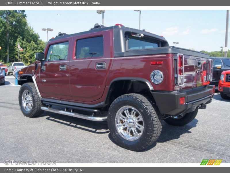  2006 H2 SUT Twilight Maroon Metallic