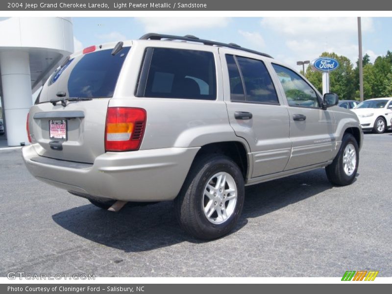 Light Pewter Metallic / Sandstone 2004 Jeep Grand Cherokee Laredo