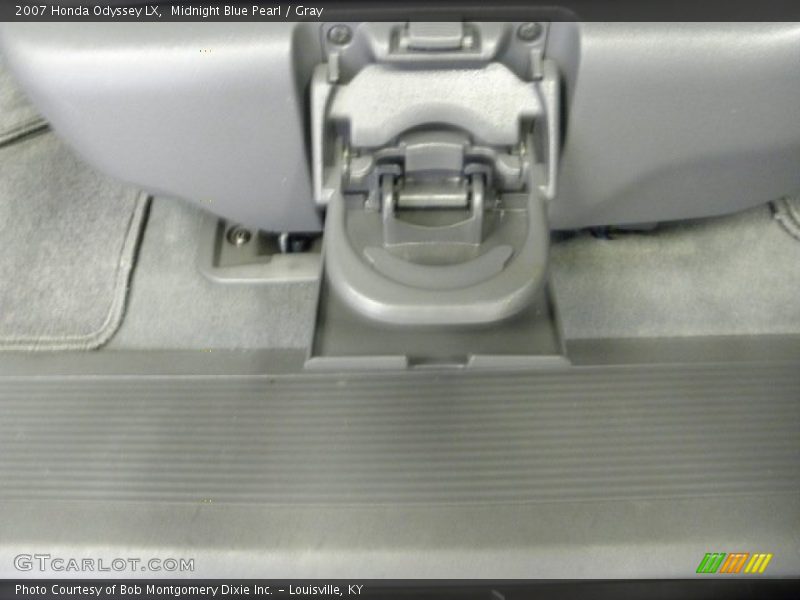 Midnight Blue Pearl / Gray 2007 Honda Odyssey LX