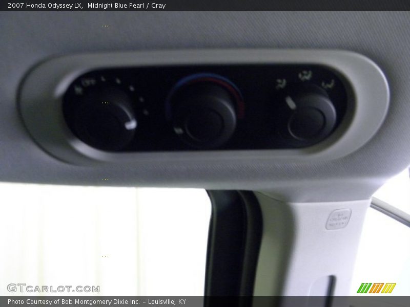Midnight Blue Pearl / Gray 2007 Honda Odyssey LX