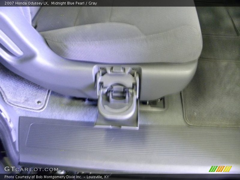 Midnight Blue Pearl / Gray 2007 Honda Odyssey LX
