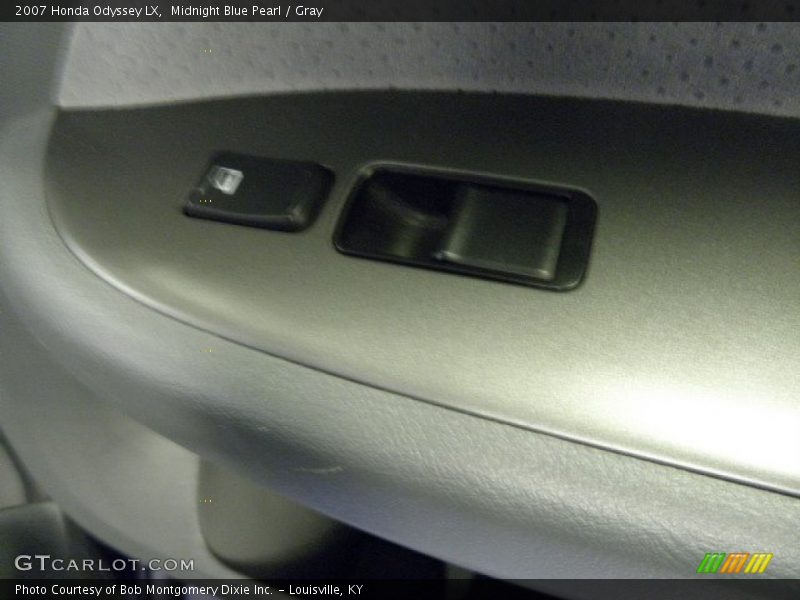 Midnight Blue Pearl / Gray 2007 Honda Odyssey LX